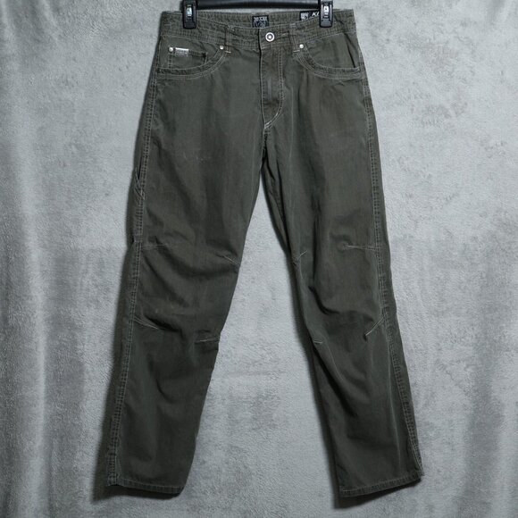 Kuhl Other - Kuhl Revolvr Pants Mens 31x31 Olive Green Outdoor Hiking Vintage Patina Dye